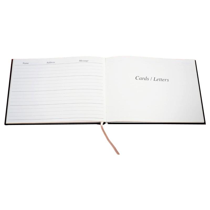 Black 'Condolences Book'