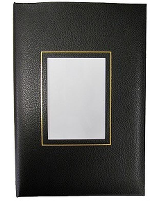Picture Frame Book of Condolence (Black)