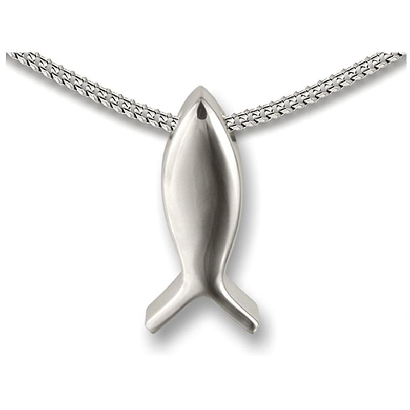 Sterling Silver Fish Slide Pendant (PRICE REDUCED)