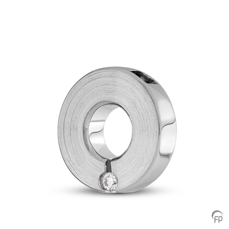 Sterling Silver Crystal Detail Ring Pendant(PRICE REDUCED)