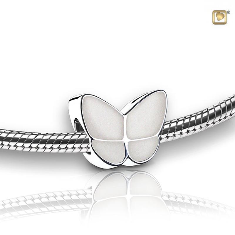 Sterling Silver Cubic Zirconia with Butterfly Bracelet. Gift Box Inclu