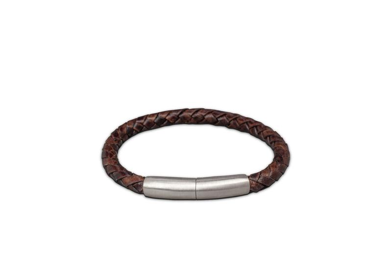 Embrace Bracelet (Brown Narrow Band)