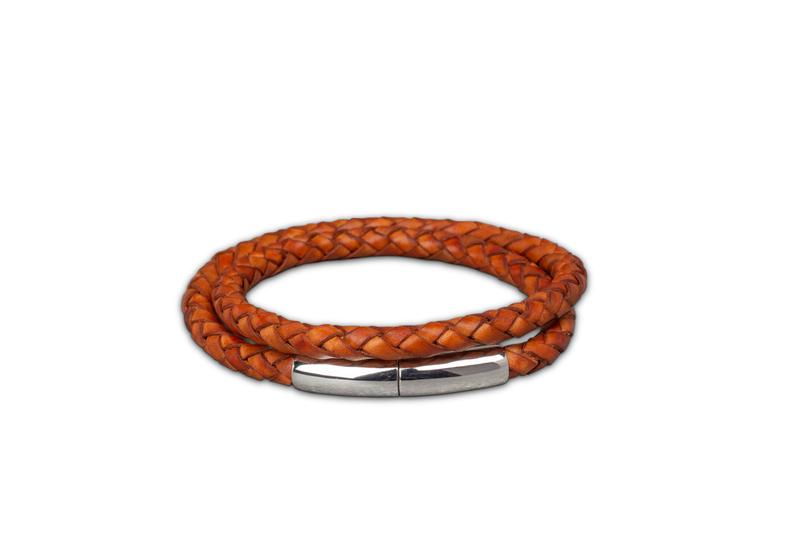 Embrace Bracelet (Orange Looped Band)