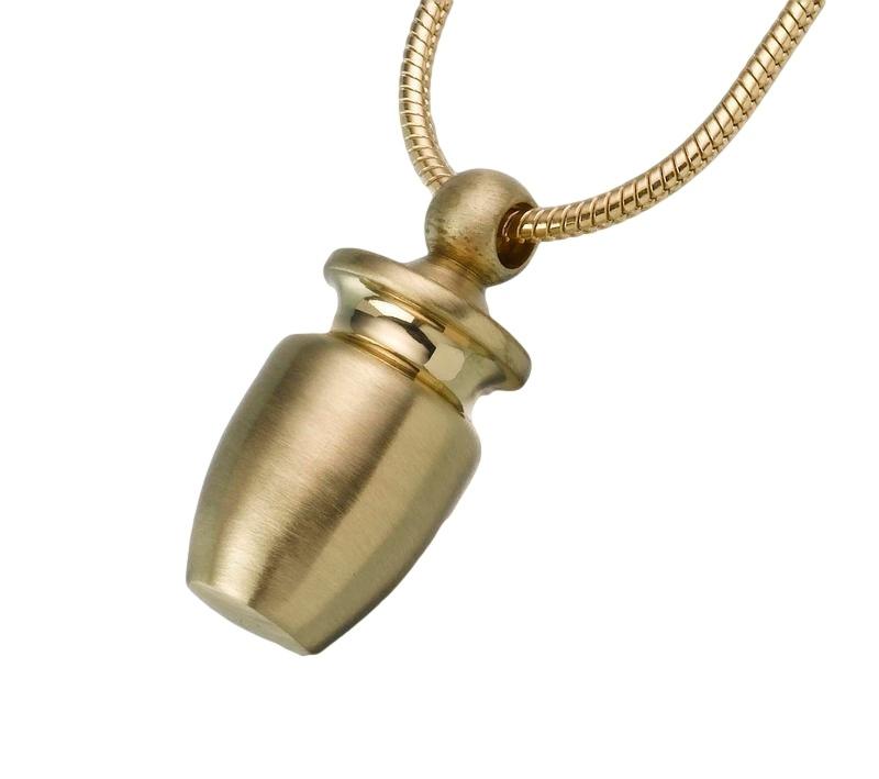Small Brass Urn Pendant (PRICE REDUCED)
