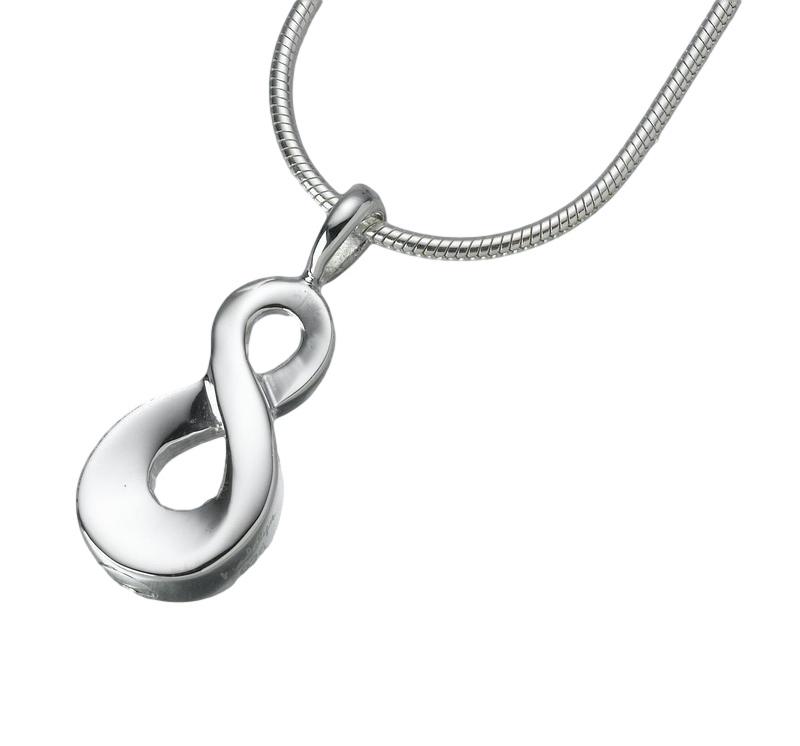 Sterling Silver Infinity Pendant 