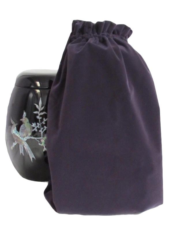 Suedette Urn Bag (Navy)