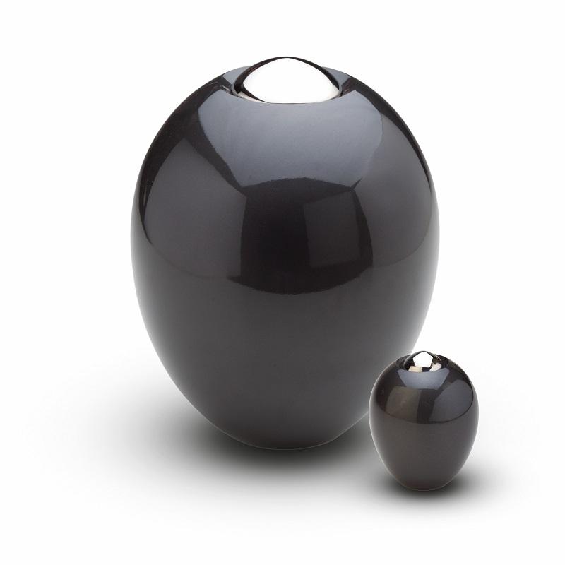 Brass Adore Urn (Pewter) - Keepsake (END OF LINE)
