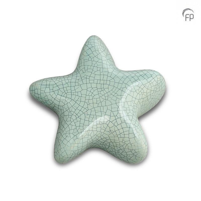 Ceramic Star (Cracked Mint) - Keepsake