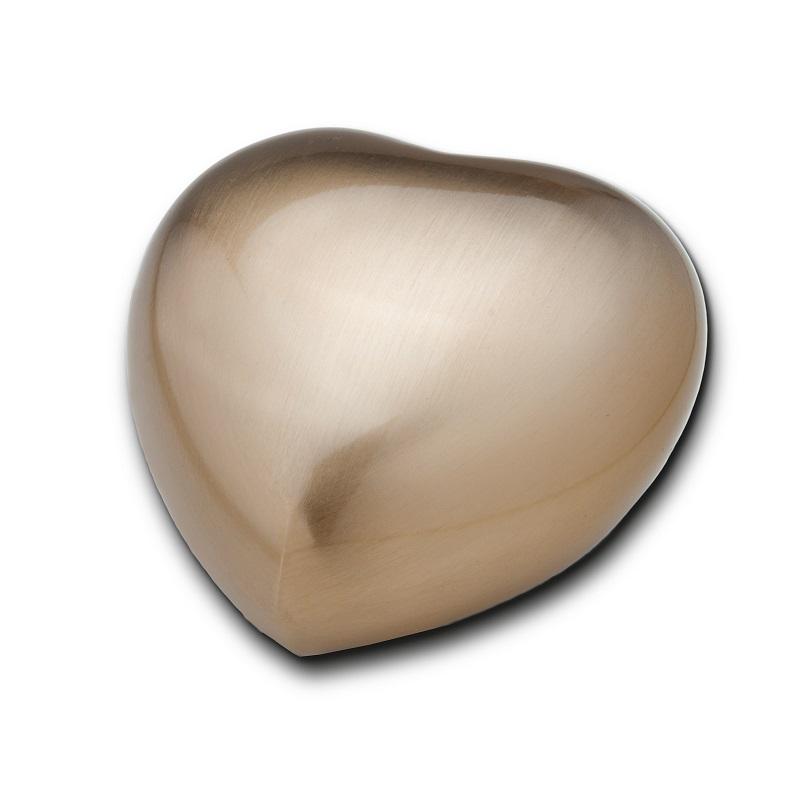 Keepsake Heart (Brushed Gold) 