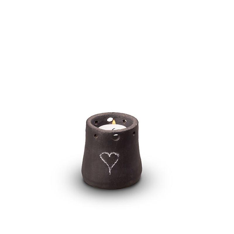 Ceramic Candle Holder Keepsake (Writable Surface)