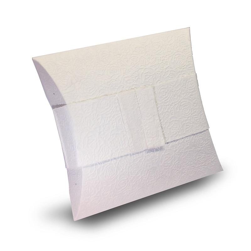 Biodegradable Urn (Pillow Style - White)