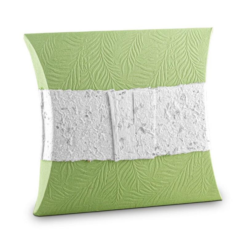Biodegradable Urn (Pillow Style - Green)