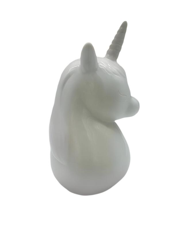 Ceramic Unicorn Urn (White) - Infant