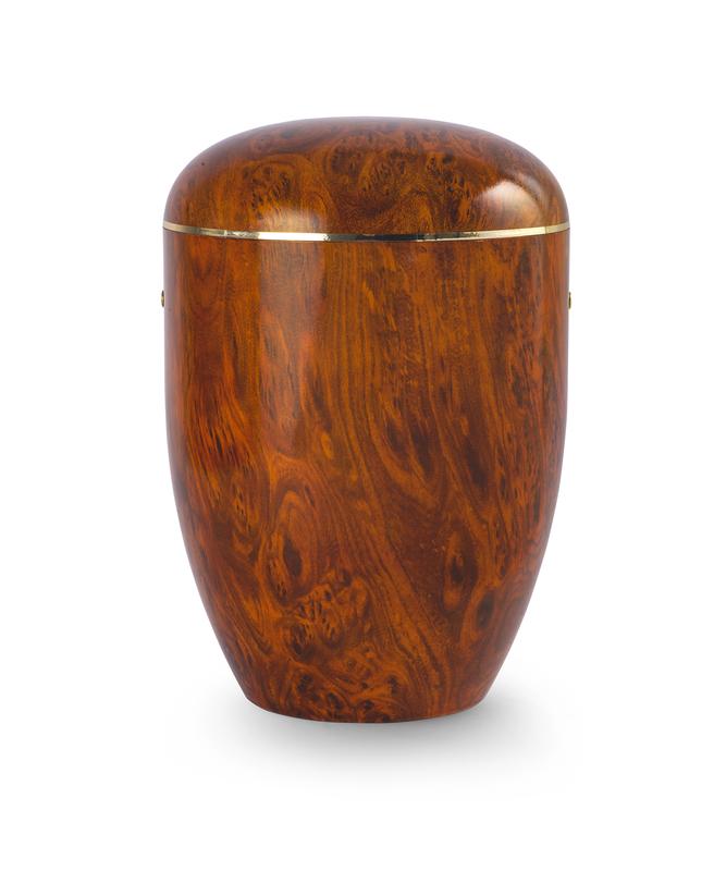 Arboform Urn - Brown Onyx Finish