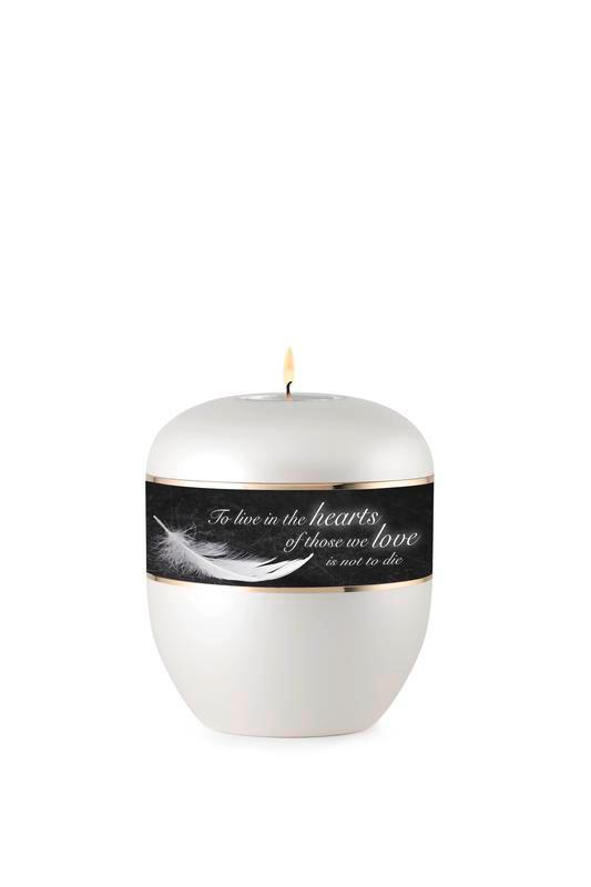 Shaw's Exclusive Candle Holder Keepsake Urn