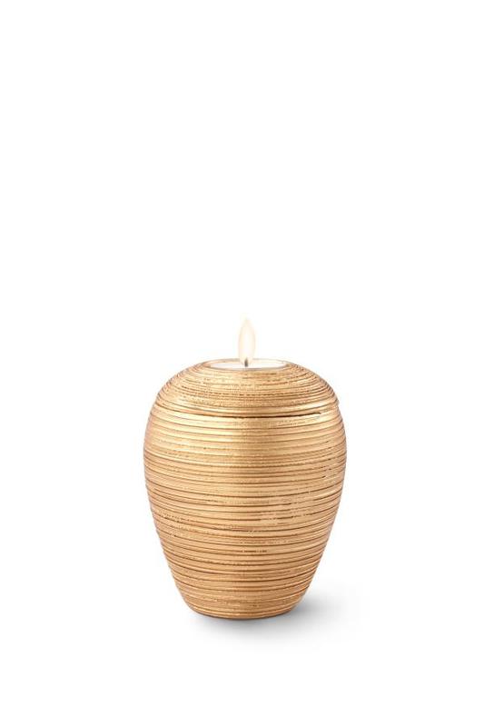 Aimara Candle Holder Keepsake (Gold)