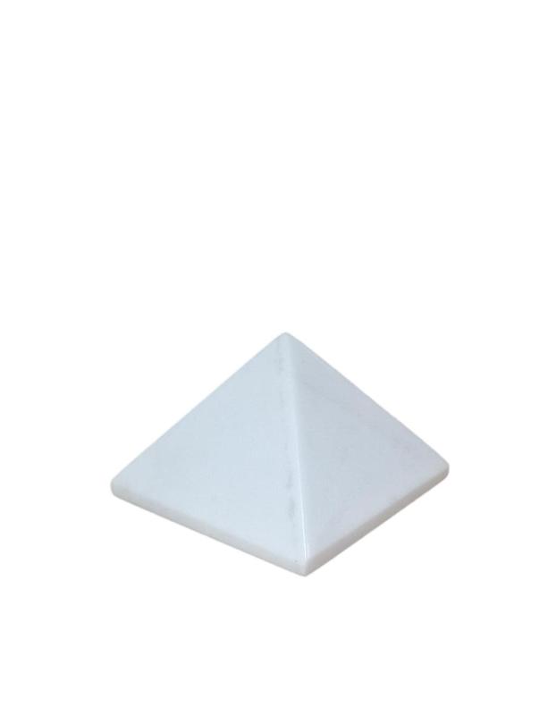 Marble Pyramid (White) - Keepsake (END OF LINE)