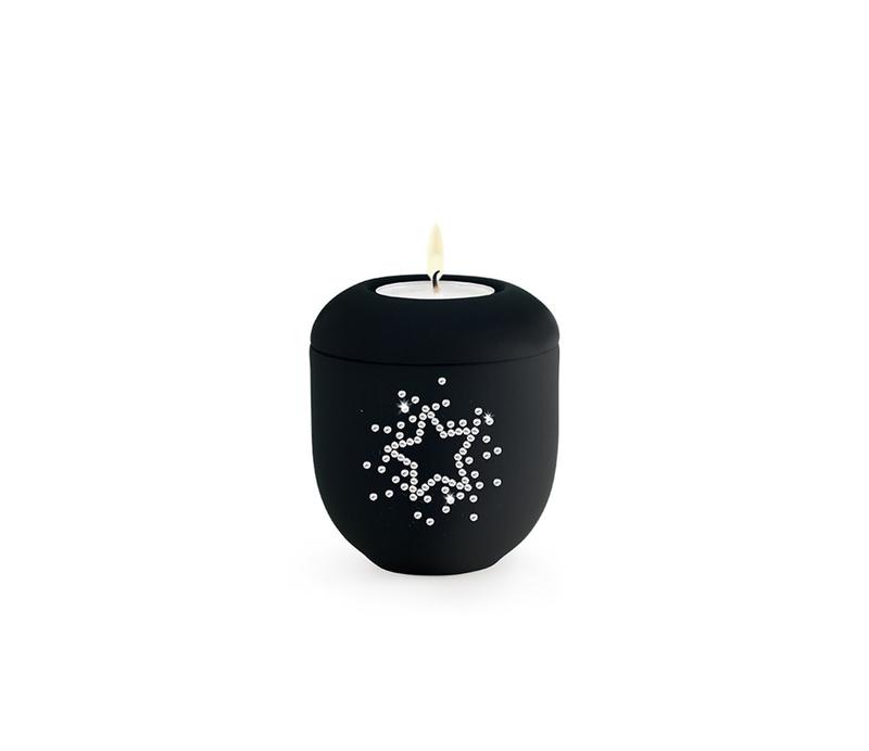 Swarovski Starry Sky Candleholder - Black