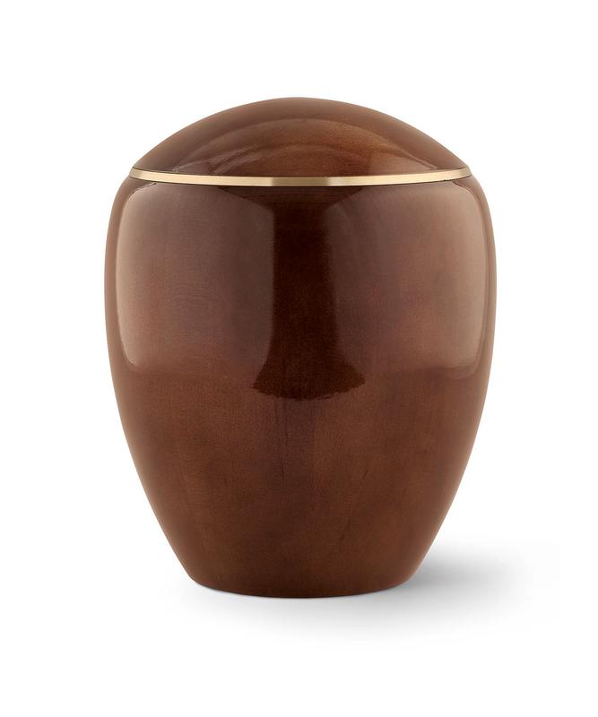 Wooden Urn (Round Top in Teak)