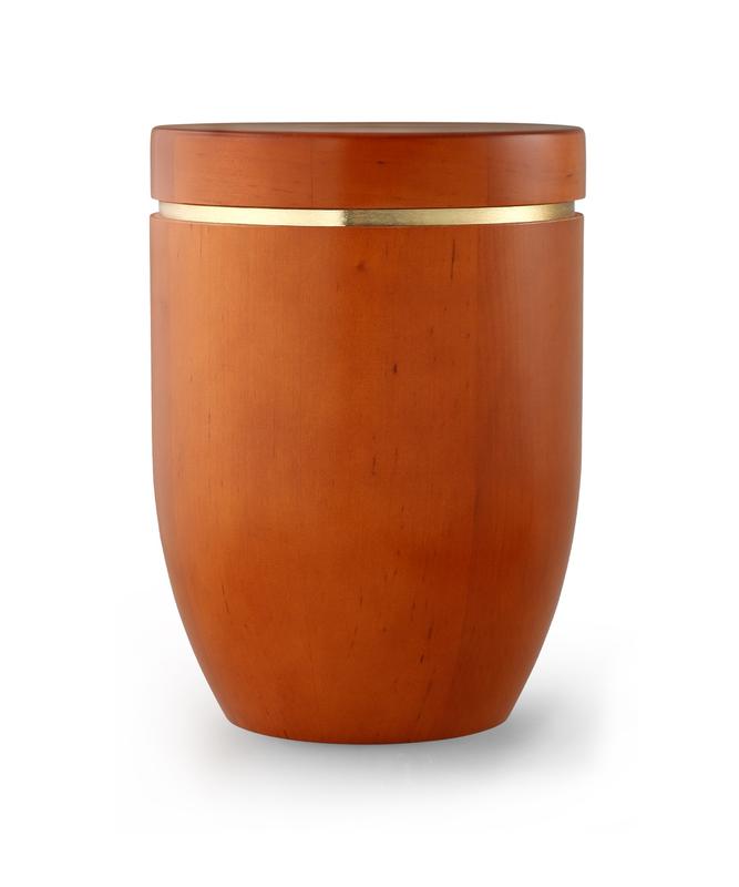 Wooden Flat Top Urn (Mango) - XL Adult