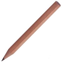 Short pencil for use with writing aids / pencil grips