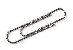 Giant Wavy Paper Clips