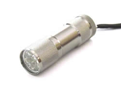 Compact aluminium torch