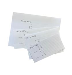 C4 Last Will Envelope (White)