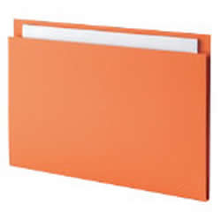 Orange Guildhall Square Cut Folder F/Cap (Limited Stock)