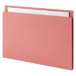Pink Guildhall Square Cut Folder F/Cap (Limited Stock)