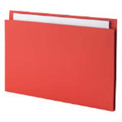 Red Guildhall Square Cut Folder F/Cap (Limited Stock)