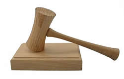 Chairman's Oak Gavel