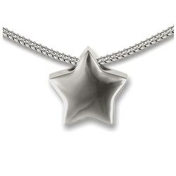 Sterling Silver Star Slide Pendant 