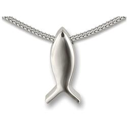 Sterling Silver Fish Slide Pendant (PRICE REDUCED)