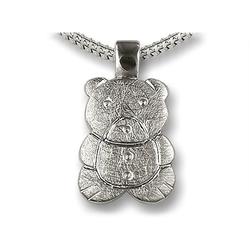Sterling Silver Teddy Pendant (TOCK PRICE REDUCED)