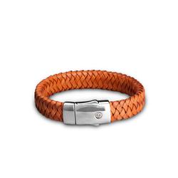 Embrace Bracelet (Orange Wide Band)