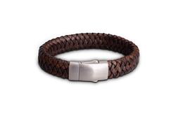 Embrace Bracelet (Brown Wide Band)