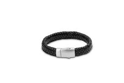 Embrace Bracelet (Black Wide Band)