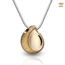 Gold Vermeil Teardrop Pendant (PRICE REDUCED)