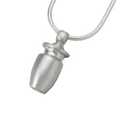 Small Sterling Silver Urn Pendant (PRICE REDUCED)