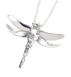 Gold Vermeil Dragonfly Pendant