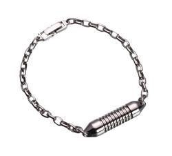 Titanium Bracelet Narrow Band Rollo Link