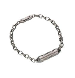 Titanium Bracelet Wide Band Bracelet Rollo Link