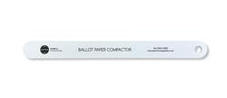 Ballot paper compactor