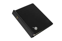 Black A4 Looseleaf minute binder. 