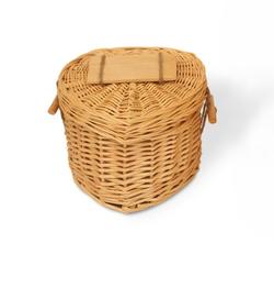 Willow Loving Heart Urn (Natural) - Medium