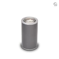 Metal Composite Candle Holder Keepsake (Grey)