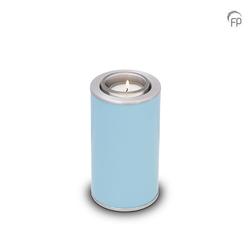 Metal Composite Candle Holder Keepsake (Pastel Blue)