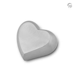 Keepsake Heart (Silver with Smooth Panel) 