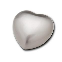 Keepsake Heart (Brushed Silver) 